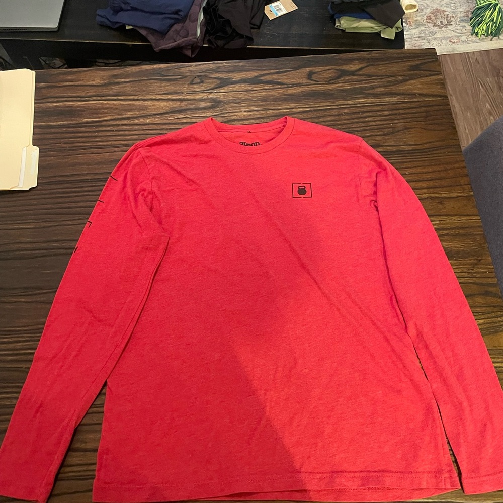 2Pood Men’s Red Long Sleeve Shirt